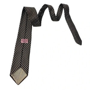 Count Christopher Designer’s Choice Brown &  Grey Geo Design Neck Tie